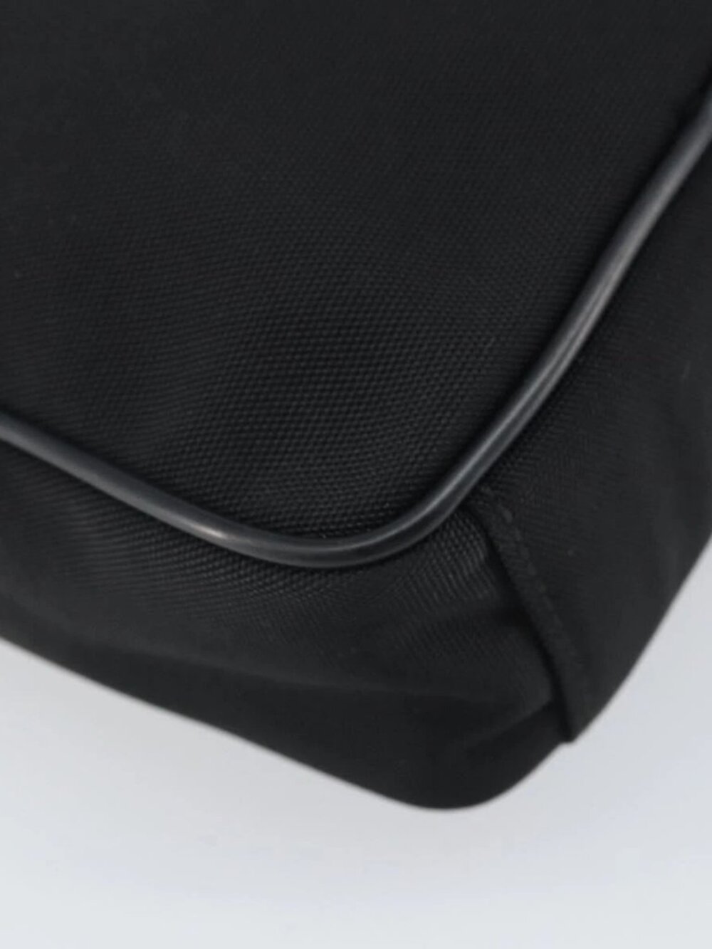 GUCCI Shoulder Bag Nylon Black Silver 018 1619 Auth 170116 - Picture 4 of 16